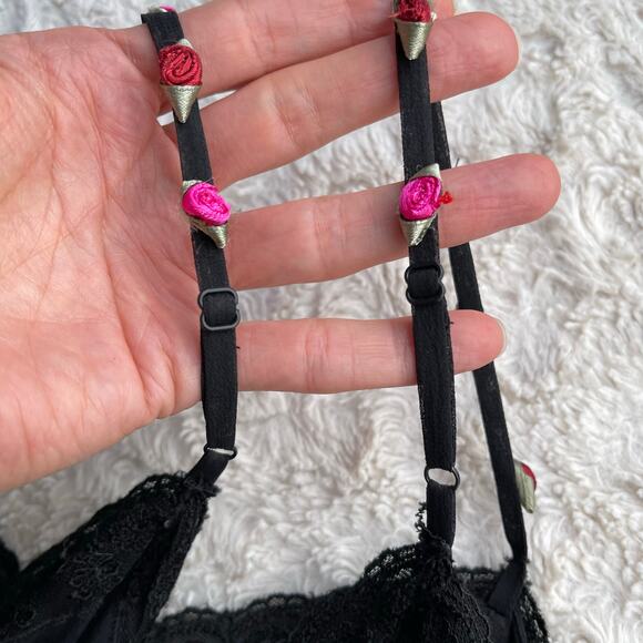 SOLD Sue Wong silk beaded prom slip dress rosebud floral embellished maxi gown - Picture 11 of 16